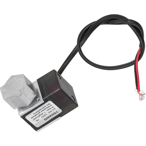 Électrovanne avec filetage M8, accessoire pour pompe à air avec base en aluminium moulé sous pression, 220 V CA/CC, ouverture latérale