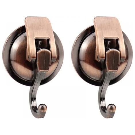 Strong Suction Cup Hooks Powerful Suction Hook 6MM Powerful Rubber Suction Cup Hold Weights Up to 5kg Suction Hook for Bathroom Kitchen Bedroom (1/5)
