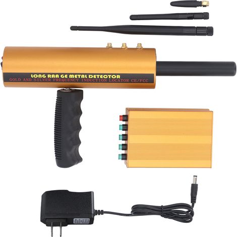 Metal Detector High Accuracy 1000m Range 20m Depth 3 Antenna Metal Scanner Finder for Gold Silver Copper US Plug 100‑240V (1/5)
