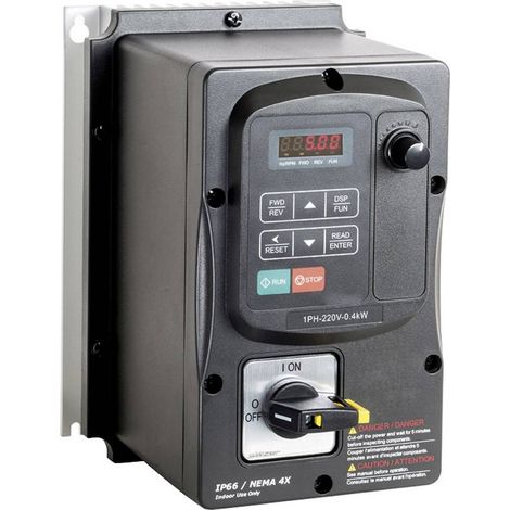 Peter Electronic Convertitore di frequenza 0.37 kW a 1 fase 230 V
