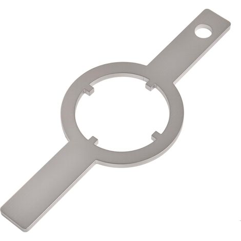 Clé à molette pour écrou de cuve de lave-linge 21366 Clé à molette réglable en acier inoxydable pour vidange cuve la réparation et le remplacement lave-linge kits moyeux d'entraînement (1/5)