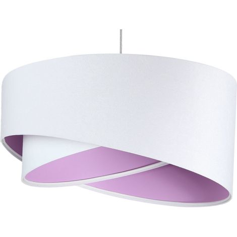Suspension asymetric 060-064 - Blanc, violet (1/5)