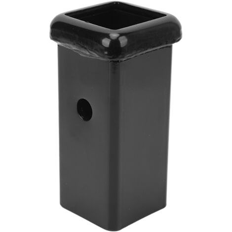 Aramox 15,2 Cm Boule D'attelage à Souder sur carré 5,1 X 5,1 Cm Boule D'attelage Récepteur Manchon Tube Adaptateur D'attelage de Remorque pour Camping-car Caravane Tracteur