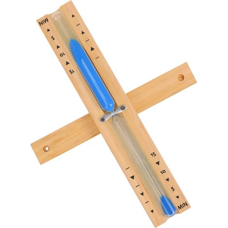 Minuterie De Sauna en Bois Sablier Décoratif Sablier Créatif Sablier en Verre pour Sauna (1/5)