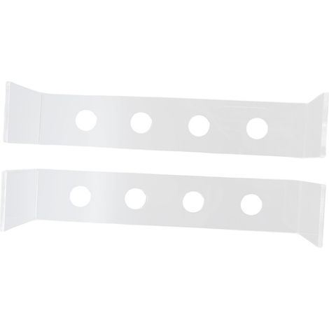 Présentoir en acrylique transparent pour bouchons de bouteilles de vin, 4 emplacements, support de comptoir de bar intégré, 2 pièces. (1/5)