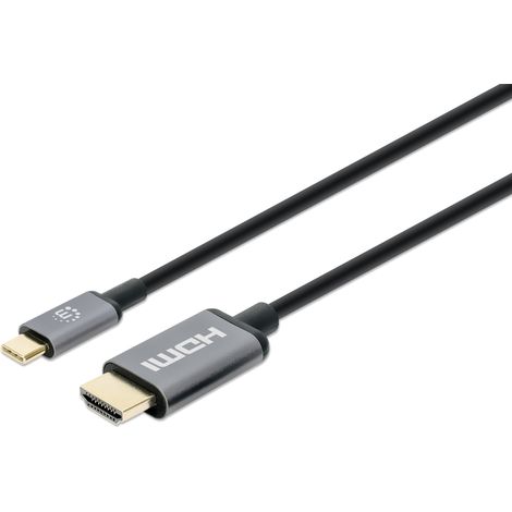 Cavo adattatore Manhattan USB-C a HDMI 1m Nero (1/5)