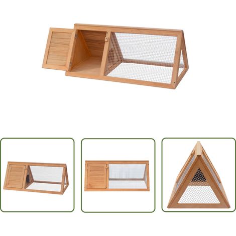 INLIFE Cage pour animaux Bois (1/4)