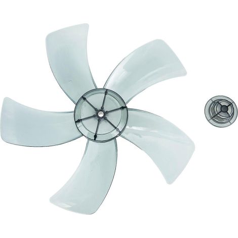 jeu de pales de ventilateur en plastique pour ventilateur sur pied domestique-28.50X28.50X3.00CM-Black (1/4)