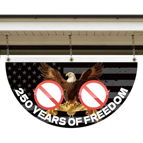 Years USA Flagge 1776 2026 Gedenkfächerfahne Leuchtende