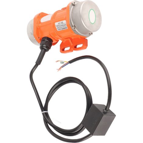 Moteur vibrant monophasé étanche IP66, asynchrone, boîtier en alliage d'aluminium, 220 V, 3000 tr/min (1/5)