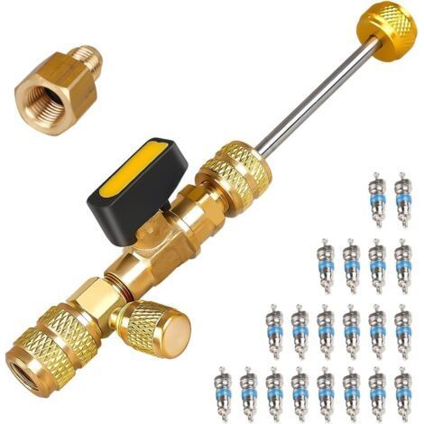 LAN Professional 1/4" Dual Size SAE Ventileinsatz-Ausbau- und Einbauwerkzeugsatz (1/5)