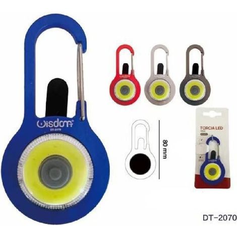 Wisdom - Mini Torcia A Led Cob In Alluminio Tascabile Portatile In Vari Colori Dt-2070 - (1/4)