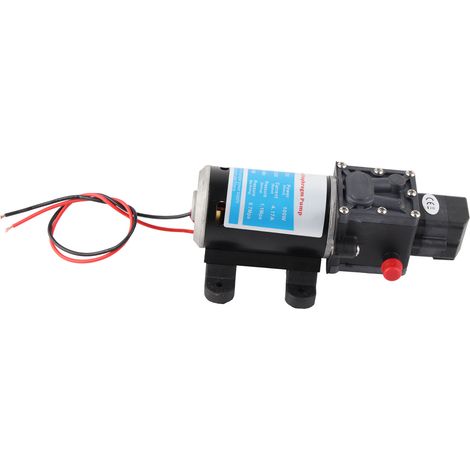 Elektrische Membran-Druckwasserpumpe mit Selbstansaugfunktion und Druckschalter, 24 V, 100 W (1/5)
