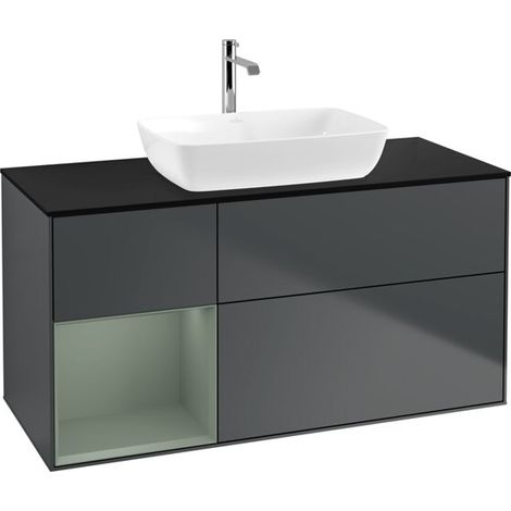 Villeroy & Boch F822GMHG meuble sous-plan Finion F82 (1/2)