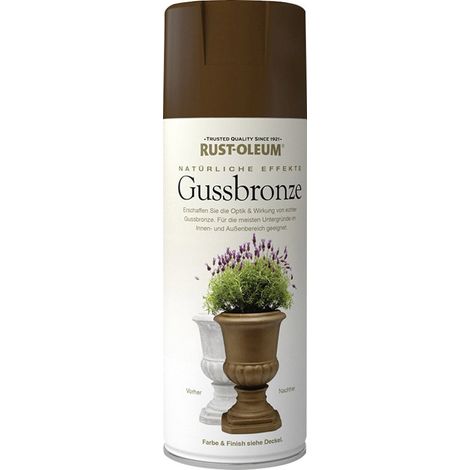 Rust-Oleum Sprühlack Natürliche Effekte 400 ml gussbronze
