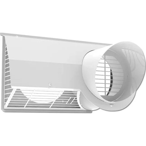 ComfoEdge Kombi-Außenwandgitter Edelstahl - Zehnder