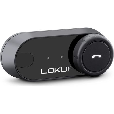 Intercom Moto Solo Individuel K30, Écouteurs Bluetooth sans Fil Casque Moto Étanche Universels, Portée 800m 2 Personnes, Batterie 10H Anti Bruit DSP, Enceinte Haut Parleur Hi-Fi, Micros (1/5)