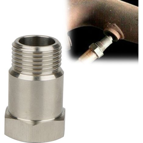 Adaptateur de filetage M18x1, 5, capteur de température d'échappement en acier inoxydable, raccord pour véhicules. (1/5)