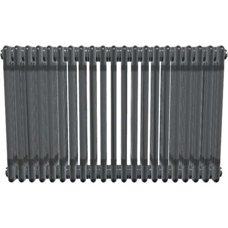 Bircham - Raw Metal Column Radiator H600mm x W971mm 4 Column (1/2)