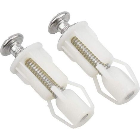 Siège et Couvercle de Toilette avec Vis de Fixation – Installation Facile, Lot de 2 Pièces pour WC Standard (1/4)