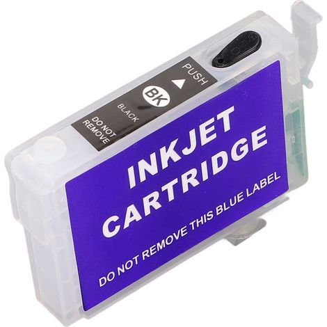 Cartouche d'encre noire T1281 compatible Stylus S22 SX125 SX130 SX230 SX235W SX420W SX425W, accessoire d'impression haute qualité (1/5)