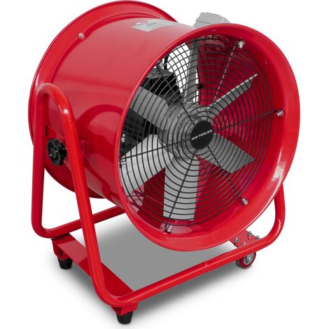 Mw Tools – Ventilateur extracteur mobile 400mm – 550W pour évacuation de poussières – Cadre métallique robuste – MV400R3 (1/4)