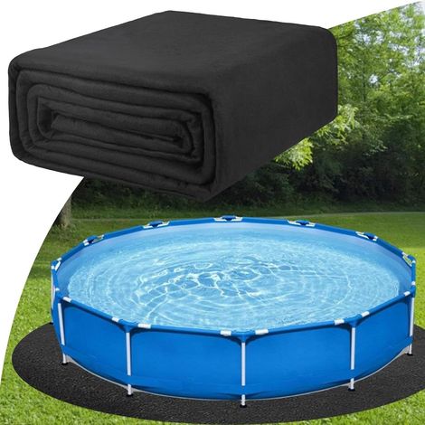 Tappetino per piscina, rivestimento spesso per piscina rotonda, tappetino per piscina fuori terra, copertura per pavimento per piscina rotonda fuori terra per piscine esterne e vasche idromassaggio, d (1/5)