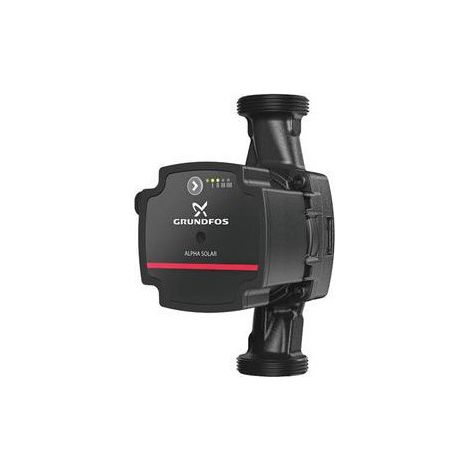 GRUNDFOS ALPHA SOLAR 25-75 130, Circolatore per Impianti Solari Termici, 3 Modalità a Curve Costanti, PWM, IP42 - 98989299 (1/2)