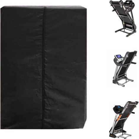 Lntyq Housse de Tapis de Course Pliable, Housse Anti poussière Pliable pour Tapis de Course Coupe-Vent, imperméable à la Pluie, bâche (1/4)
