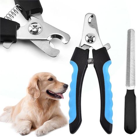 Coupe-ongles pour chiens et chats - Coupe-ongles en acier pour le toilettage des animaux de compagnie (1/5)