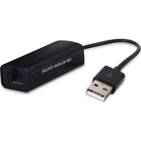 USB 2.0 Ethernet-Adapter auf 10/100 Mbit/s RJ45 kabelgebundenes LAN (1/4)
