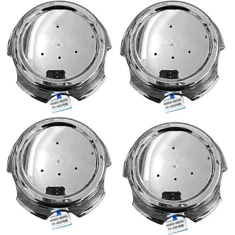 cache-moyeux chromés 42603-60250 pour Toyota Land Cruiser 4700 LC100 FZJ100 UZJ100 1998-2002 (1/5)