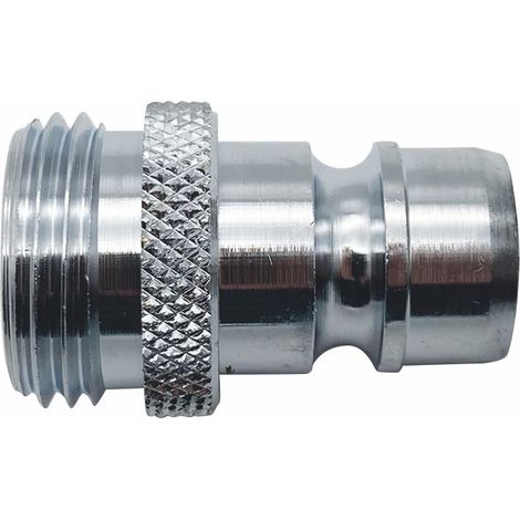 Raccord de tuyau souple RS PRO Laiton chromé, dia.interne 11mm ( Prix pour 1 )