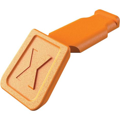 Draper 25122 KNIPEX 00 61 10 CO ColorCode Clips Orange (10 Pieces), 122mm
