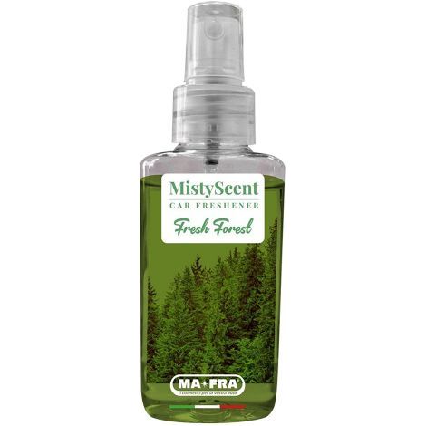 PROFUMATORE SPRAY PER AUTO 'MISTYSCENT' 'Fresh Forest' - profumo aghi di pino e muschio 12 PZ