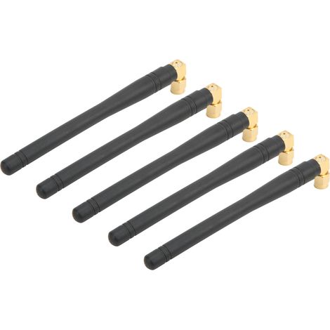 Antenne WiFi 3dBi SMA mâle gain élevé, pack de 5 pièces, routeur, drone, alarme sécurité, maison intelligente, connecteur standard, portée améliorée (1/5)