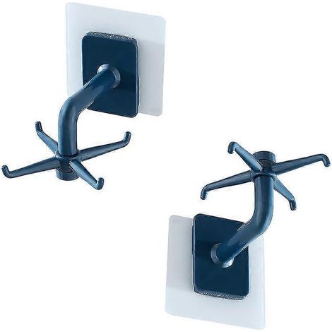 Porte-papier toilette mural style vintage avec crochet, étagère de rangement en aluminium pour papier toilette, serviettes et téléphone. (1/5)