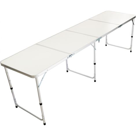 Oypla 8ft Folding Outdoor Camping Kitchen Extending Work Top Table (1/5)