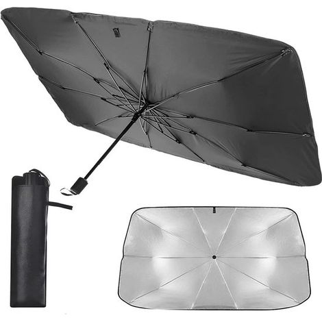 Parasol universal para coche, con aislamiento de protección UV, para coche, camión y furgoneta. (1/2)
