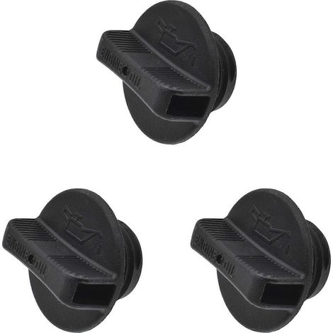 Ensemble de bouchon de remplissage d'huile moteur 3X, Mitsubishi ASX Delica D:5 Eclipse Cross Pajero Nativa L200 Mirage Outlander 1250A010 (1/5)