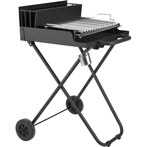 Barbecue a legna austin, griglia di cottura in acciaio inox 47,5x34 cm