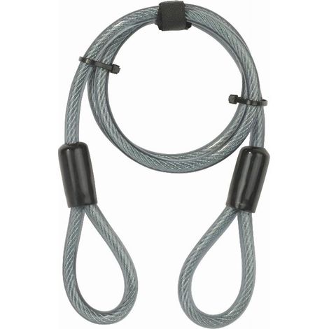 Diebstahlsicheres Kabel mit Schlaufe YALE - L 120 cm Ø 10 mm - 23883000