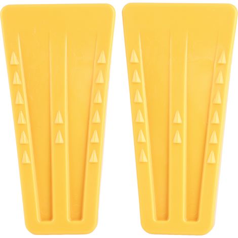 Cuña para motosierra [paquete de 2] – Plástico de alta resistencia (14,2 x 4,5 x 2,5 cm) – Accesorios para poda y corte de árboles (1/5)
