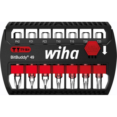 Bitbuddy 7 Embouts Maxxtor X-Ph-Pz-L49+ Porte-Embout+ Att.Ceint.36942