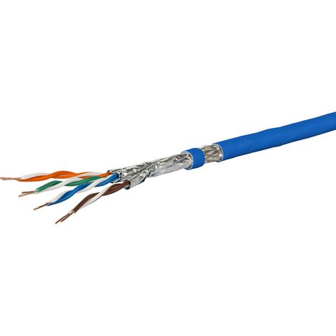 BTR NETCOM Datenkabel Kat.7A blau 4P S/FTP AWG22 GC1300-4P-Dca-T1000 1000 Stk