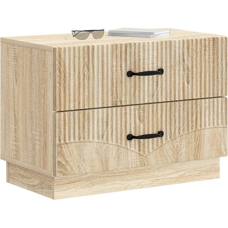 Maison Exclusive - Nachttisch Sonoma-Eiche 62 x 34,5 x 44,5 cm Ho