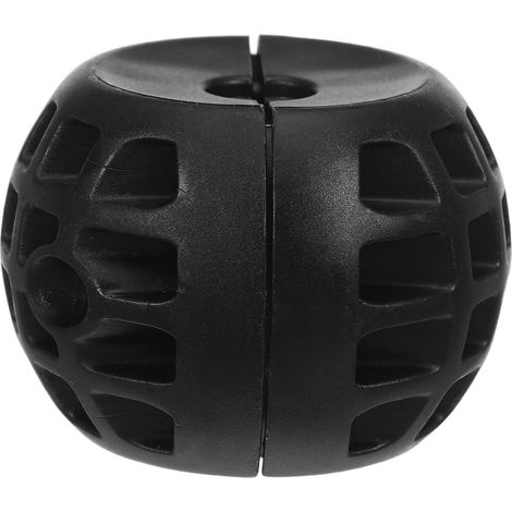 Butée à Bille en Caoutchouc Noir pour Dévidoir Trou 8mm  Limiteur de Longueur Ajustable, Amortisseur d'Impact, pour Enrouleur Jardin Garage, Matériau Flexible Résistant (1/5)