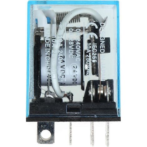 Relais de puissance intermédiaire MY4NJ LY2NJ MY2NJ MY4N-J AC 220V DC 24V 10A 8 broches (1/5)