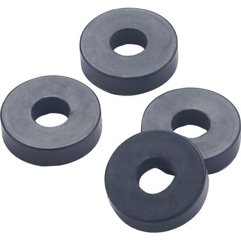 Válvula Perforada EPDM Negra Para Grifo y Montura QUICK PLOMBERIE 5x13x3 (x4)