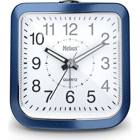 Mebus 26158 Quarzo Sveglia Blu